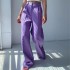 New 2022 Women's High Waist Palazzo Pants Elegant Wide Leg Pants Women Casual loose plus size office trousers 98