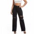 Hot Selling High Quality Women's Pants Trousers Loose Straight Stretch Pants